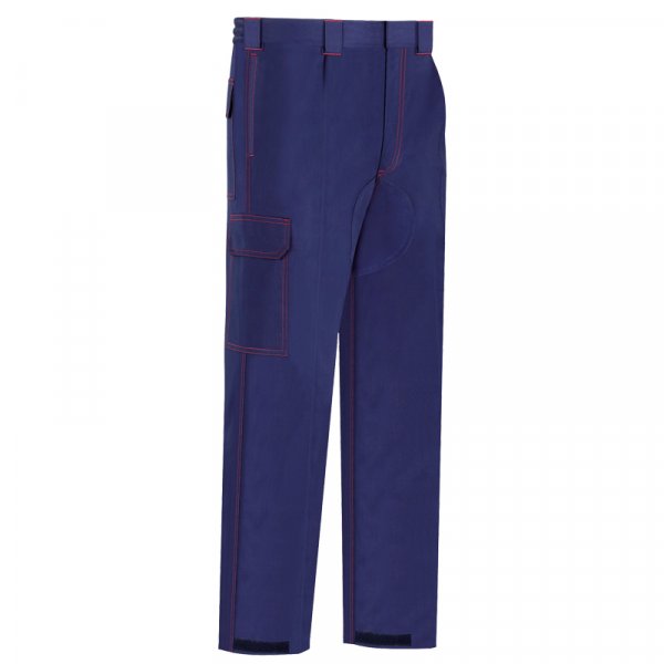 Pantalón ignífugo antiestático soldadura arco eléctrico propiedades permanentes inherentes VESIN AZUL MARINO PIAES27